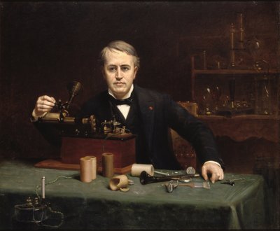 Thomas Alva Edison von Abraham Archibald Anderson